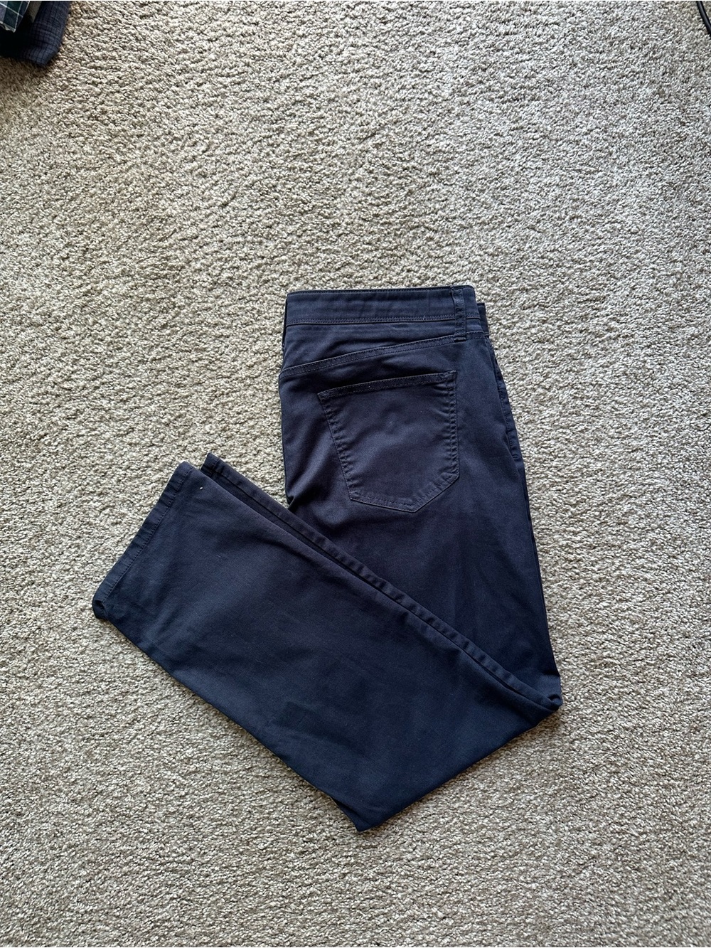 Weatherproof Straight Fit Pants in Navy and Gray